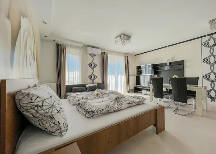 アパート Club 218 Red Wellness Apartements *